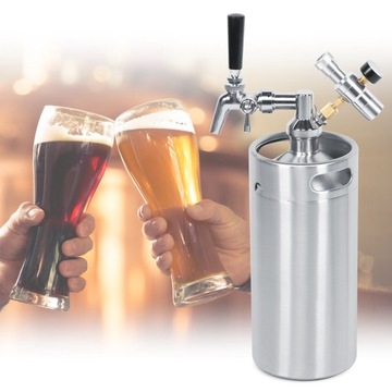 Regulowany kran ze stali nierdzewnej 3,6 l Piwo Sp