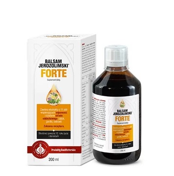 BALSAM JEROZOLIMSKI FORTE PŁYN 200ml Bonifratrzy