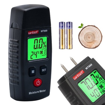ИЗМЕРИТЕЛЬ ВЛАЖНОСТИ ДЛЯ ДЕРЕВА ИЗМЕРИТЕЛЬ ВЛАГИ БЕТОНА КИРПИЧ ШТУКАТУРКА ЖК-дисплей