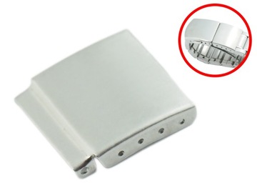 22 MM Przedłużka do zamka bransolety Ogniwo Blacha