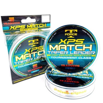 Żyłka Trabucco Xps Match Taper Leader 0.20/0.327mm 10x15m 5,3-10,3kg FEEDER