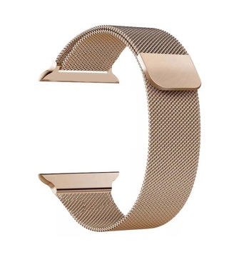 PASEK BRANSOLETA DO APPLE WATCH 1-9 SE 38/40/41MM | ROSE GOLD