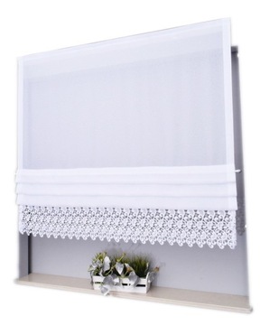 ROLETKA EKRAN PANEL Z OZDOBNĄ GIPIURĄ DO 100 CM