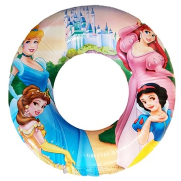 DMUCHANE KOŁO DO PŁYWANIA DLA DZIEWCZYNKI NA BASEN DISNEY KSIĘŻNICZKI ARIEL