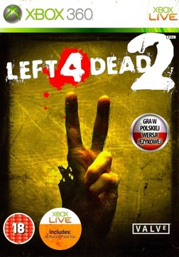 экшен-игра для XBOX 360 LEFT 4 DEAD 2 на польском языке PL DON'T LON'T THE ZOMBIES BITE YOU