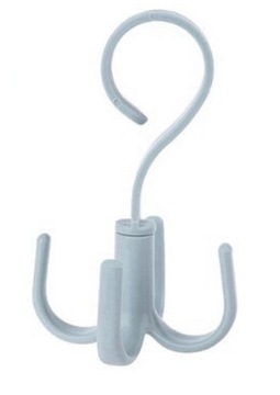 V10 ВРАЩАЮЩАЯСЯ ВЕШАЛКА ДЛЯ ОДЕЖДЫ, ПОЛОТЕНЦА, 4 КРЮЧКА