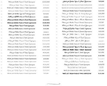 gold unicorn | PUDEŁECZKA URODZINY CHRZEST 5 szt