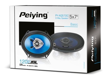 ДИНАМИКИ PEIYING 5X7 ДЛЯ РЕШЕТОК FORD MAZDA 120W