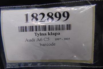 AUDI A6 C5 ZADNÍ VÍKO KUFRU KOMBI