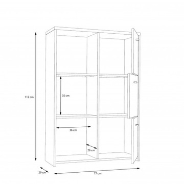 Komoda BEST CHEST SQNK321-C804 FORTE