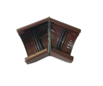 Rynny Marley Rynna 75 ŁUK ZEWN Narożnik 135' Brąz