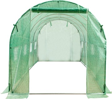 ТУННЕЛЬ из ФОЛЬГИ БОЛЬШАЯ ТЕПЛИЦА 200x200x300см УФ ФОЛЬГА 6м2 ТЕНТ