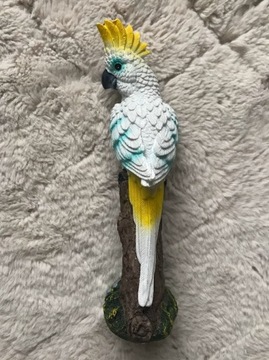 Садовая фигурка ТРОПИЧЕСКАЯ ПТИЦА НА хоботе 24 см