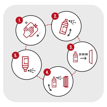 Термостойкая аэрозольная краска 400 мл Hansa COFFEE 800°C