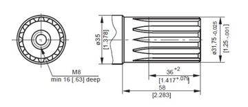 M+S Hydraulic Гидравлический двигатель MH250SH