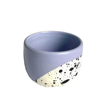Креативная керамическая кружка в стиле Ins с всплеском чернил, черная синяя точка, кружка с кофе и молоком