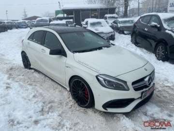 Mercedes Klasa A W176 Hatchback 5d Facelifting AMG 45 AMG 381KM 2016 Mercedes-Benz Klasa A A45 Race pak.performance salon PL 1 wl. Ful serwis, zdjęcie 15