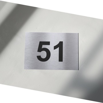 Адресная табличка НОМЕР ДОМА | 30х20см | перманентная УФ-печать | самоклеящийся