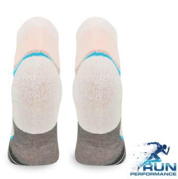 Носки для бега RUN4 - Coolmax - бело-голубой