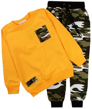 DRES KOMPLET MILITARNY MORO ŻÓŁTY 92 J42C