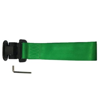 Winch Crochet Pull Strap Winch zielonym