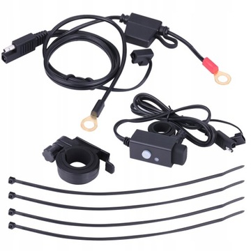 Uniwersalny motocykl SAE na podwójny USB