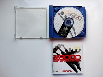 ****** SEGA WORLDWIDE SOCCER 2000 SEGA DREAMCAST ***** 3xA