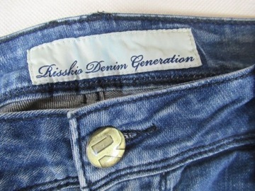 RISSKIO DENIM ____ GENERATION WASH JEANS SPODNIE ____ 34/36