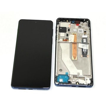 Wyświetlacz do Motorola Edge 20 PRO XT2153 Oryginał blue service pack
