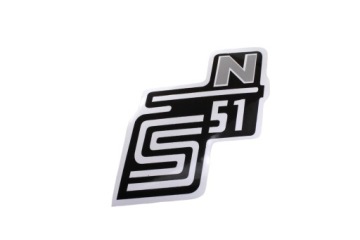 NAKLEJKA SIMSON S51 N SREBRNA