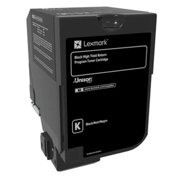 Toner Lexmark 74C2HK0 czarny (black)