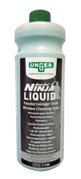 UNGER Ninja Liquid Mydło do mycia okien szyb 1l