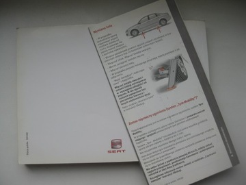 SEAT EXEO 2008-2013 Польский цвет и сокращенное руководство пользователя, оригинал