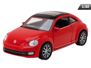 Модель 1:34, Volkswagen The Beetle, червоний Carmotion A83562
