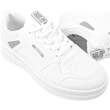 Buty Damskie Big Star Wygodne Sportowe trampki Białe sneakersy NN274A483 37