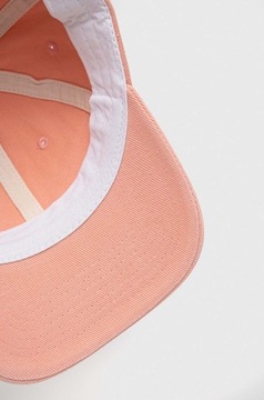 Levi's czapka z daszkiem bawełniana kolor różowy gładka D7581.0001