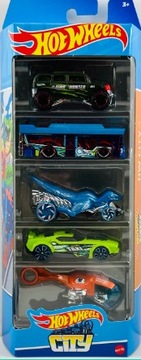Hot Wheels CITY HLY76 5-pak