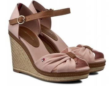 ESPADRYLE TOMMY HILFIGER ELENA SANDAŁY ROSE R. 39