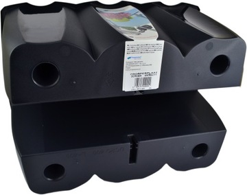 Антрацитовый балконный цветочный горшок для балюстрады, балконной короны DCRO400