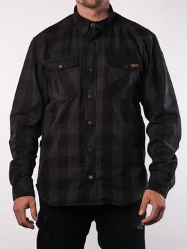 KOSZULA BROGER ALASKA BLACK/GREY M