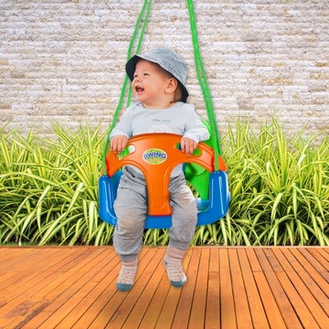 ДЕТСКИЕ САДОВЫЕ КАЧЕЛИ, ВЕДРО С ЖГУТАМИ, 3 В 1, ПРОЧНЫЕ, БЕЗОПАСНЫЕ