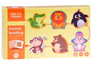 Блоки из бисера с животными для вышивки пазлов 25 штук ZA4688