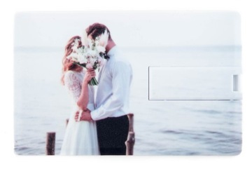 Карта-накопитель USB 2.0 емкостью 16 ГБ с УФ-печатью для СВАДЕБНОГО ПОДАРКА