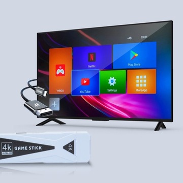 ТЕЛЕВИЗОР ИГРОВАЯ РЕТРО КОНСОЛЬ U10 2 ПАНЛОДА 30000 ИГРЫ 64G