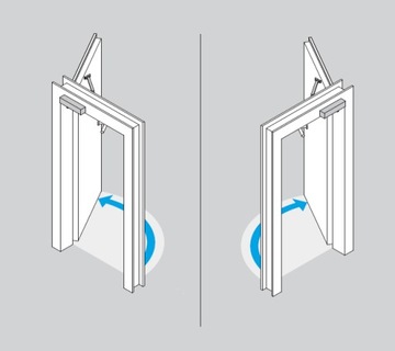 Доводчик ASSA ABLOY DC300 с замком, серебристый