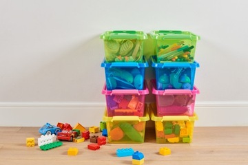 КОНТЕЙНЕР ДЛЯ ХРАНЕНИЯ MOXOM SIMPLE STORE С ОРГАНИЗАТОРОМ ОБЪЕМОМ 6,0 Л. КВАДРАТНЫЙ.