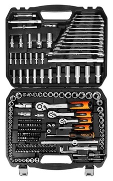 НАБОР КЛЮЧЕЙ NEO Tools 220 ЭЛЕМЕНТОВ 1/2