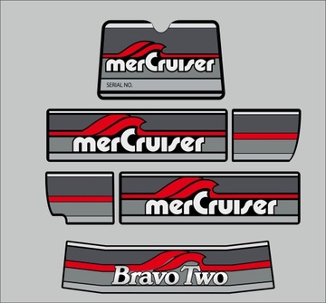 Наклейка с эмблемой Mercury Bravo