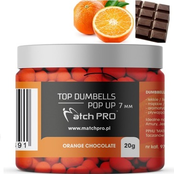 MATCHPRO PŁYWAJĄCE DUMBELSY DO METODY 7 MM ORANGE