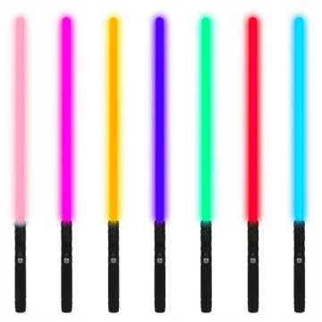 Меч світловий світний зі звук STAR WARS іграшковий RGB 14 кол. метал меч